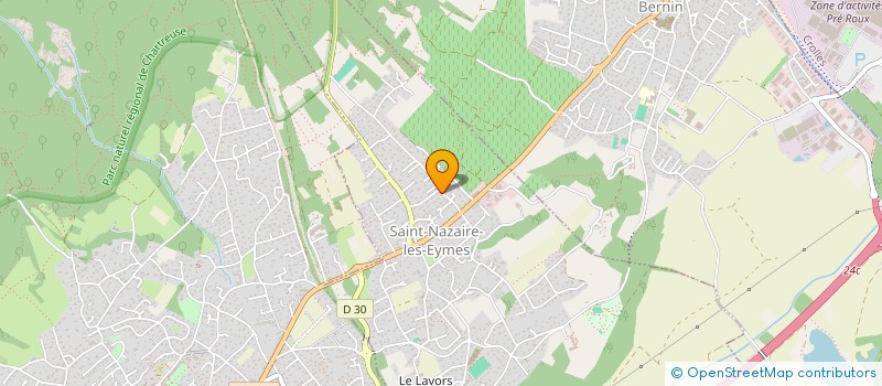 localisation de l'entreprise COSTES PATRIMOINE  SAINT-NAZAIRE-LES-EYMES