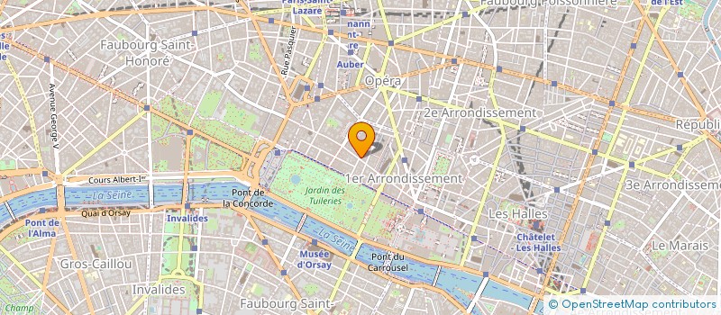 localisation de l'entreprise COSTES VOLTAIRE  PARIS