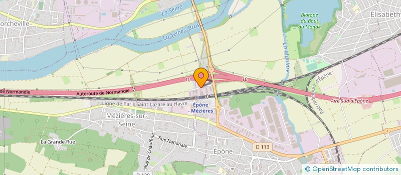 localisation de l'entreprise COSTET DECORATION  EPONE