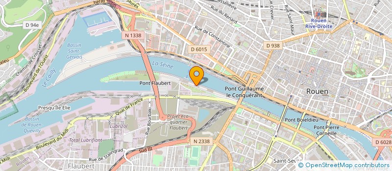 localisation de l'entreprise COSTIL PATRIMOINE à ROUEN