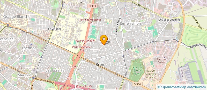 localisation de l'entreprise COSTIM  BRON