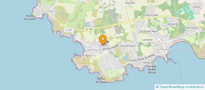 localisation de l'entreprise COSTRATEN à PLOEMEUR
