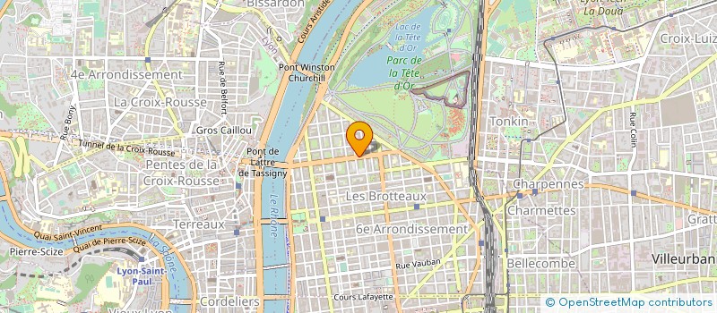 localisation de l'entreprise COSTREA à LYON