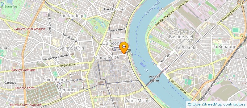 localisation de l'entreprise COSTUME SPATIAL  BORDEAUX