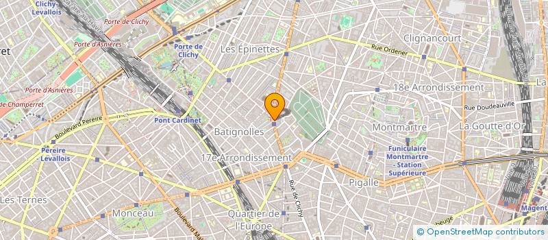 localisation de l'entreprise COSTUME TROIS PIECES  PARIS