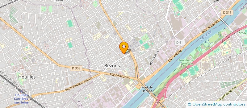 localisation de l'entreprise COSTY RENOVATIONS à BEZONS