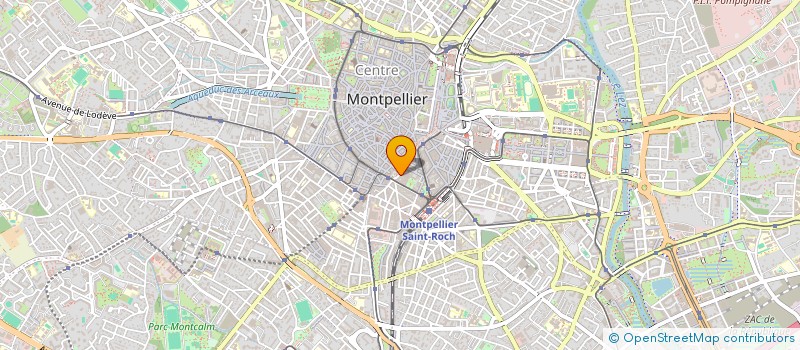 localisation de l'entreprise COSU HOTEL  MONTPELLIER