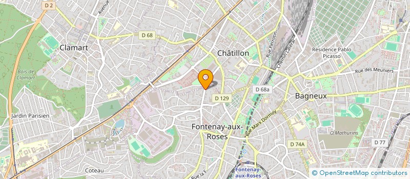 localisation de l'entreprise COSUM IMMOBILIER à FONTENAY-AUX-ROSES