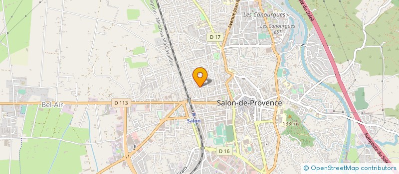 localisation de l'entreprise COSVAL à SALON-DE-PROVENCE