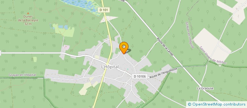 localisation de l'entreprise COSY 3 WAVES  GRAYAN-ET-L'HOPITAL