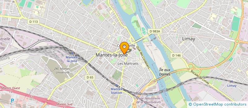 localisation de l'entreprise COSY  MANTES-LA-JOLIE