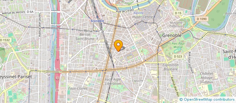 localisation de l'entreprise COSY AND THE GANG  GRENOBLE