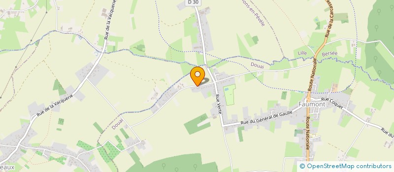 localisation de l'entreprise COSY CARIBOU  FAUMONT