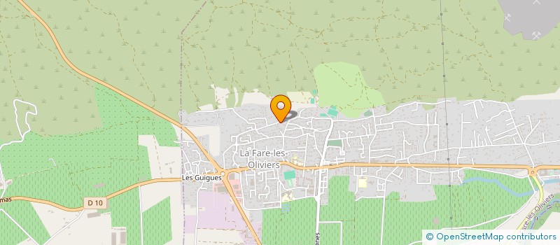 localisation de l'entreprise COSY COCOON  LA FARE-LES-OLIVIERS