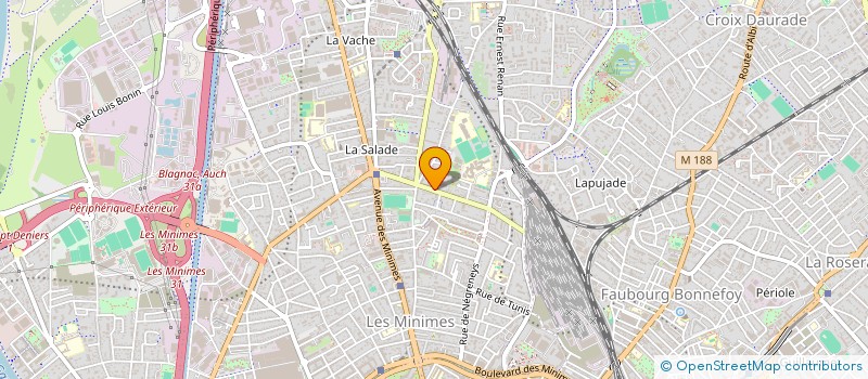 localisation de l'entreprise COSY DIEM CAP D'AGDE à TOULOUSE