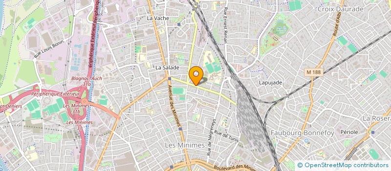 localisation de l'entreprise COSY DIEM ELBEUF  TOULOUSE