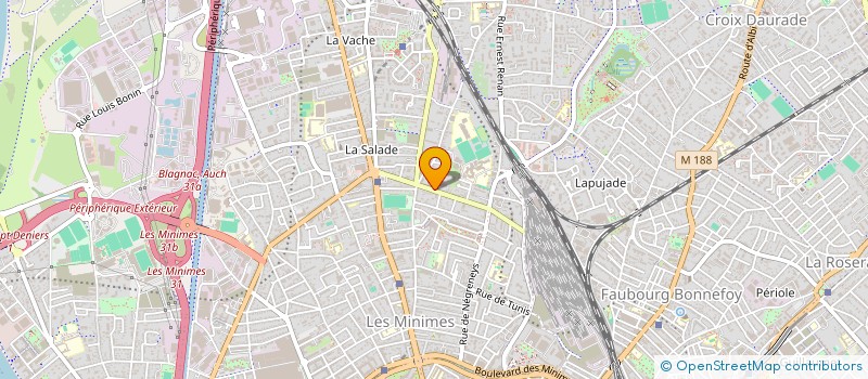 localisation de l'entreprise COSY DIEM FRANCONVILLE à TOULOUSE