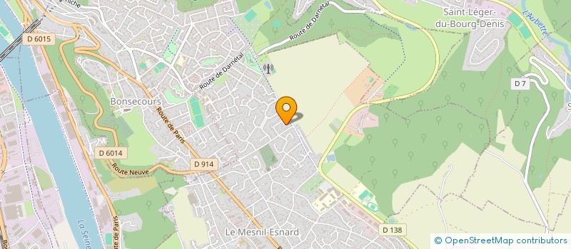 localisation de l'entreprise COSY FABRIK  LE MESNIL-ESNARD