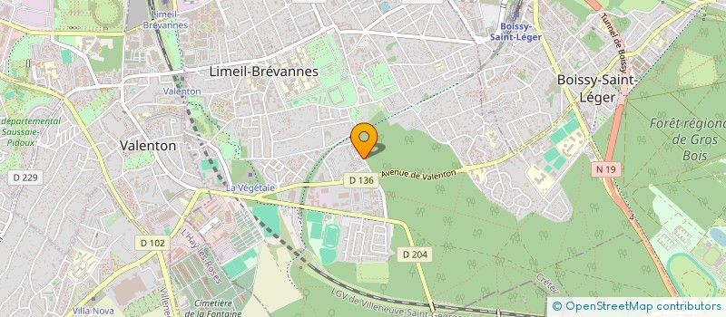 localisation de l'entreprise COSY FIRST à LIMEIL-BREVANNES