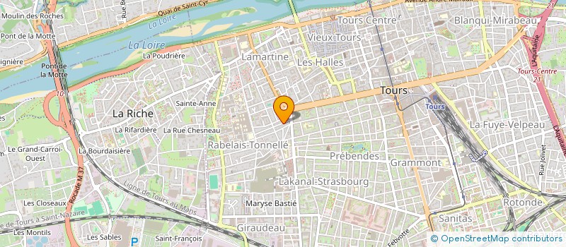 localisation de l'entreprise COSY IMMOBILIER  JOUE-LES-TOURS