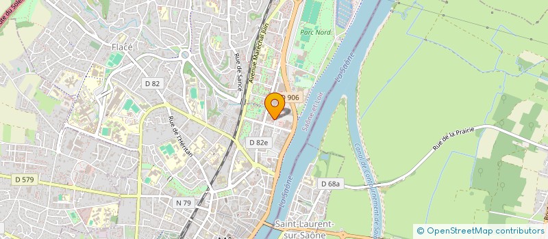 localisation de l'entreprise COSY LAB KITCHEN  MACON