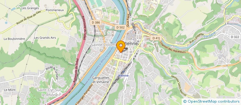 localisation de l'entreprise COSY LOCATION à VIENNE