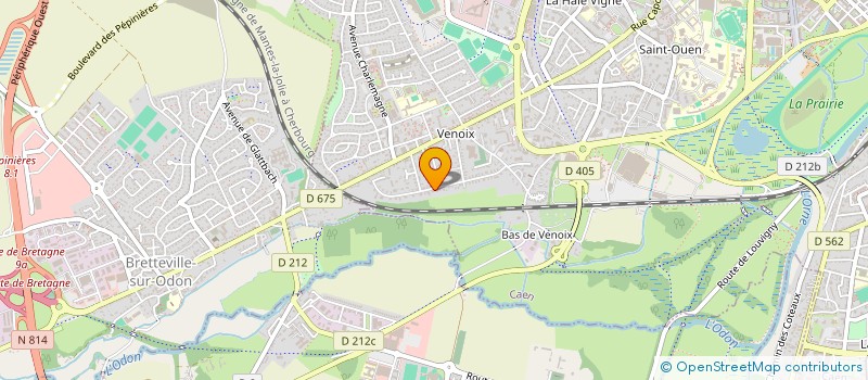 localisation de l'entreprise COSY LODGES à CAEN