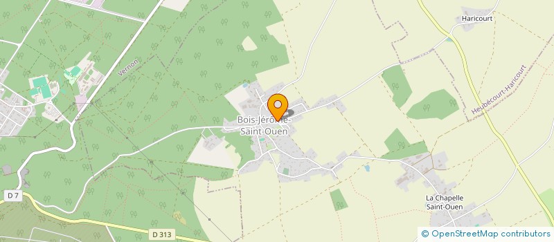 localisation de l'entreprise COSY NORMANDY  BOIS-JEROME-SAINT-OUEN