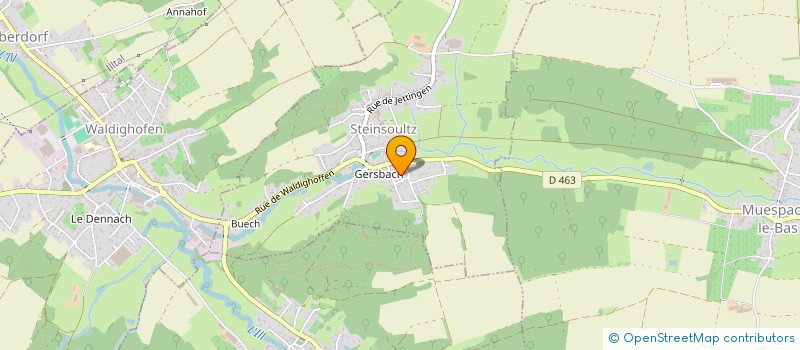 localisation de l'entreprise COSY'OTT  STEINSOULTZ