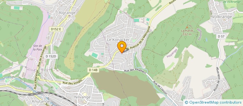 localisation de l'entreprise COSY-SERVICES  HAYANGE