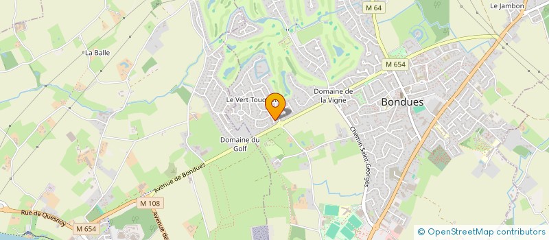 localisation de l'entreprise COSY TAXI  BONDUES