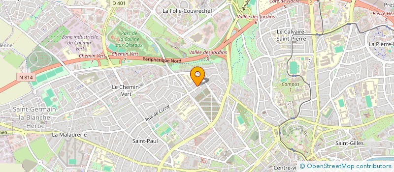 localisation de l'entreprise COSYLOC à CAEN