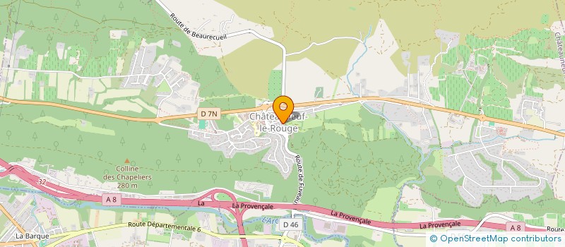 localisation de l'entreprise COSYMOOVE  CHATEAUNEUF-LE-ROUGE