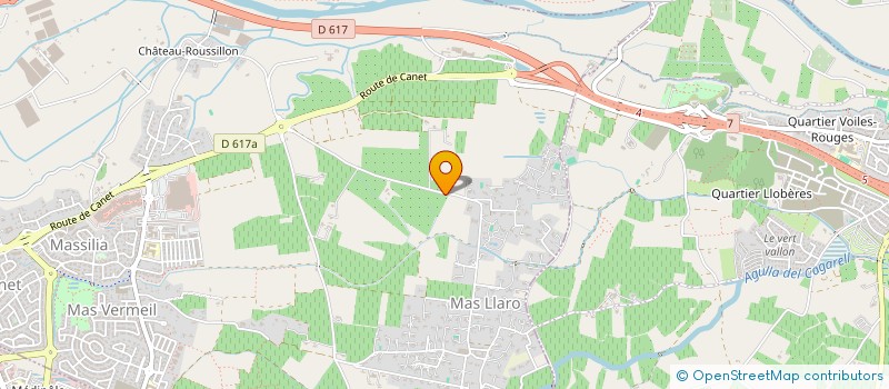 localisation de l'entreprise COSYONE  PERPIGNAN