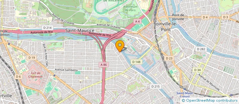 localisation de l'entreprise COSYR à MAISONS-ALFORT