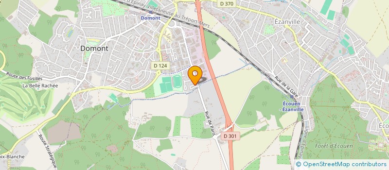 localisation de l'entreprise COSYSTRA  DOMONT