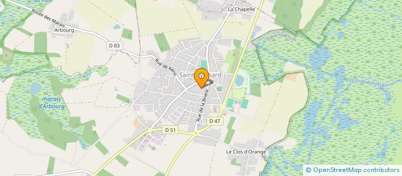 localisation de l'entreprise COT'COT  SAINT-LYPHARD