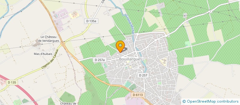 localisation de l'entreprise COT INTERNATIONAL  BOUILLARGUES