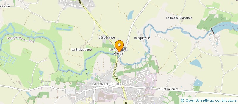 localisation de l'entreprise COT'OUEST MATERIAUX  TALMONT-SAINT-HILAIRE