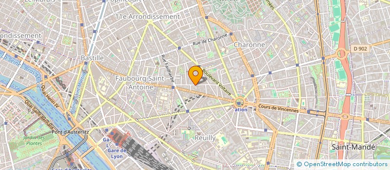 localisation de l'entreprise COTA  PARIS