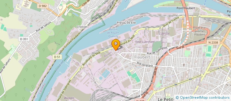 localisation de l'entreprise COTAC FRANCE à ROUEN