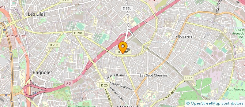 localisation de l'entreprise COTAR à ROMAINVILLE