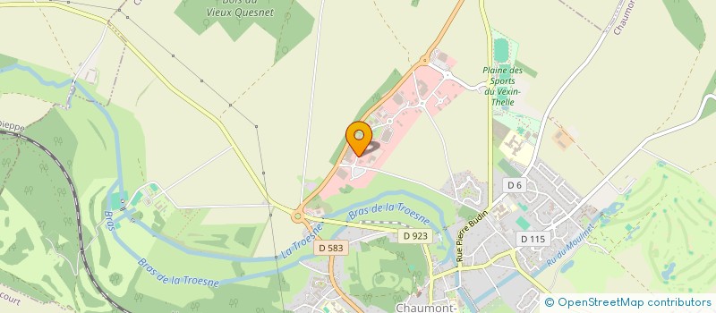 localisation de l'entreprise COTART LOCATION ET DEMENAGEMENT à CHAUMONT-EN-VEXIN