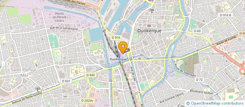 localisation de l'entreprise COTAXI à DUNKERQUE