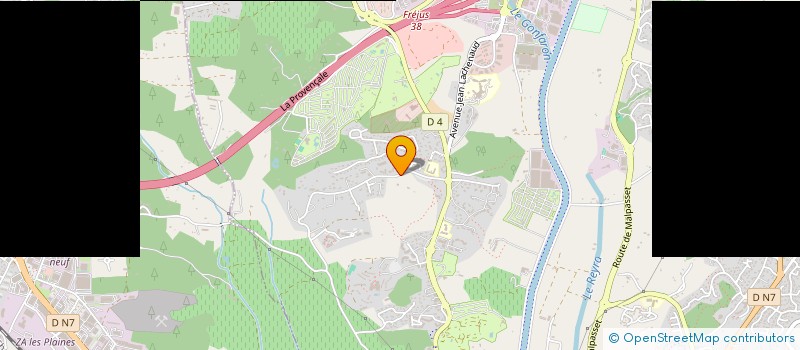 localisation de l'entreprise COTE 304 à FREJUS