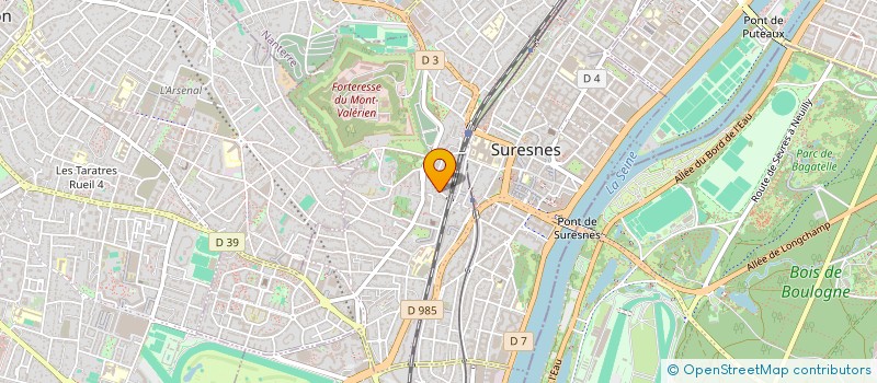 localisation de l'entreprise COTE A COTE à SURESNES