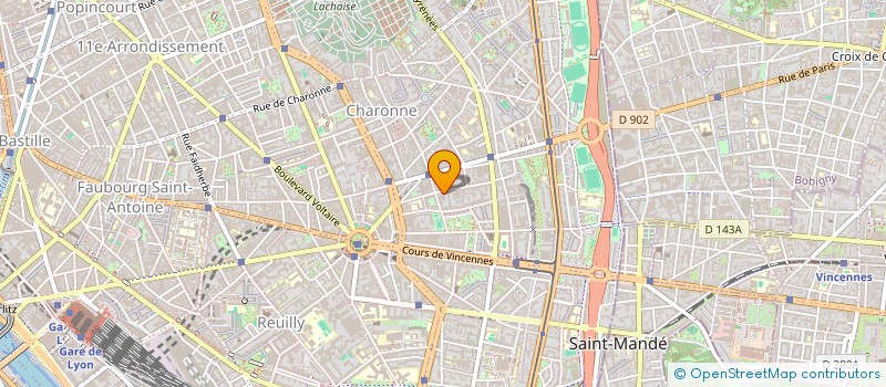 localisation de l'entreprise COTE A COTE  LA ROCHELLE