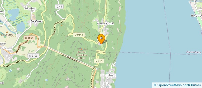 localisation de l'entreprise COTE ALPES PRODUITS REGIONAUX  LA CHAPELLE-DU-MONT-DU-CHAT