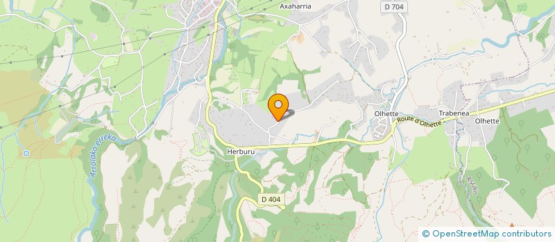 localisation de l'entreprise COTE BASQUE SERVICE PLUS à URRUGNE