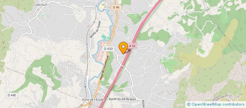 localisation de l'entreprise COTE BLEUE RENOV  ROQUEVAIRE